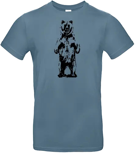 Bear In The Wild - bär, bear - Standard T-Shirt