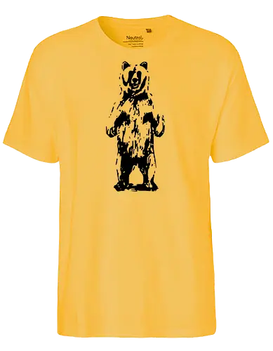 Bear In The Wild - bär, bear - Fairtrade T-Shirt