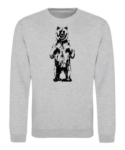 Bear In The Wild - bär, bear - Sweatshirt