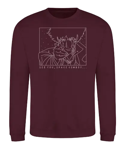 See you - space cowboy, bounty hunter, anime, spike spiegel, Cowboy - Sweatshirt