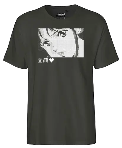 Babyface - anime, manga, girl, lofi, japan - Fairtrade T-Shirt