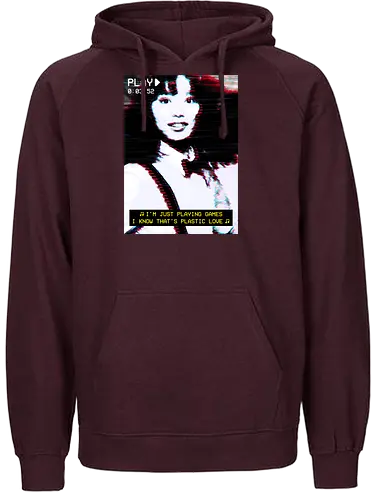 Plastic - Japanese music, music, retro, musik, pop - Fairtrade Hoodie