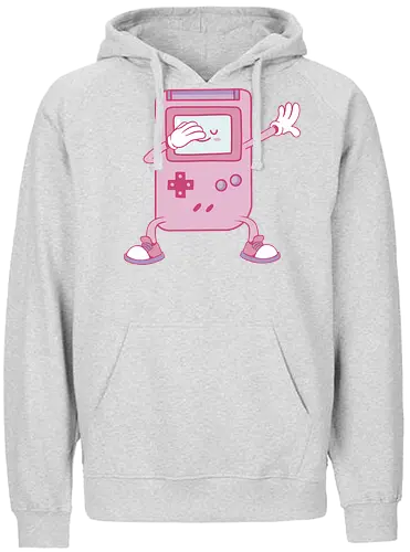 Dabbing Retro Game - gaming, games, handheld - Fairtrade Hoodie