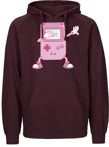 Dabbing Retro Game - gaming, games, handheld - Fairtrade Hoodie