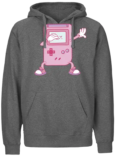 Dabbing Retro Game - gaming, games, handheld - Fairtrade Hoodie