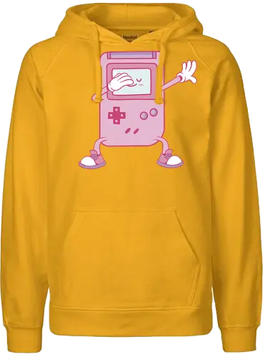 Dabbing Retro Game - gaming, games, handheld - Fairtrade Hoodie