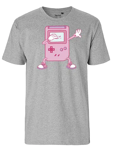 Dabbing Retro Game - gaming, games, handheld - Fairtrade T-Shirt