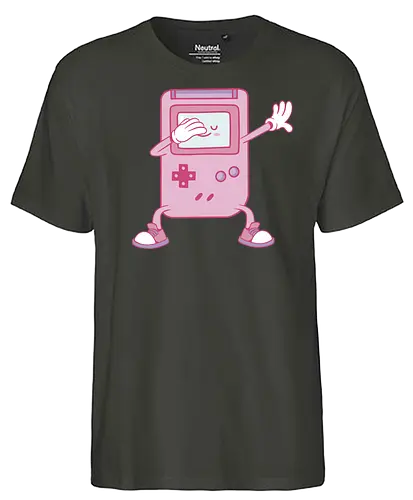 Dabbing Retro Game - gaming, games, handheld - Fairtrade T-Shirt