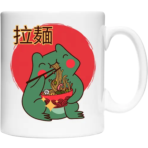 Kawaii Frog ting Ramen