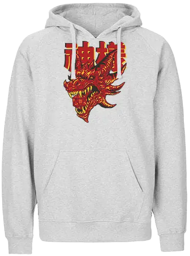 RPG Red Dragon - rpg, pen and paper, würfel, dice, drache, dragon - Fairtrade Hoodie