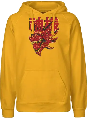 RPG Red Dragon - rpg, pen and paper, würfel, dice, drache, dragon - Fairtrade Hoodie