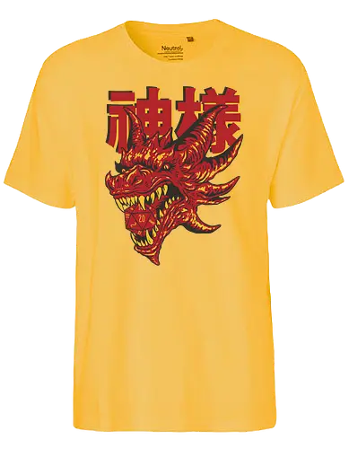 RPG Red Dragon - rpg, pen and paper, würfel, dice, drache, dragon - Fairtrade T-Shirt
