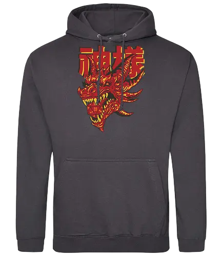 RPG Red Dragon - rpg, pen and paper, würfel, dice, drache, dragon - Standard Hoodie
