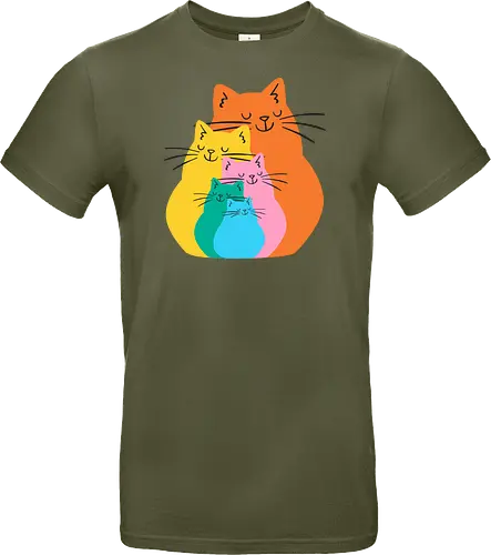 Colorful Cats