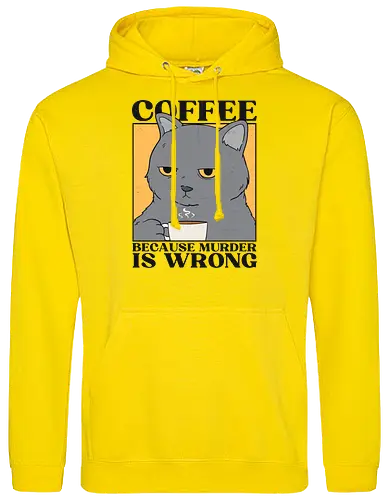 Coffee Because Murder Is Wrong