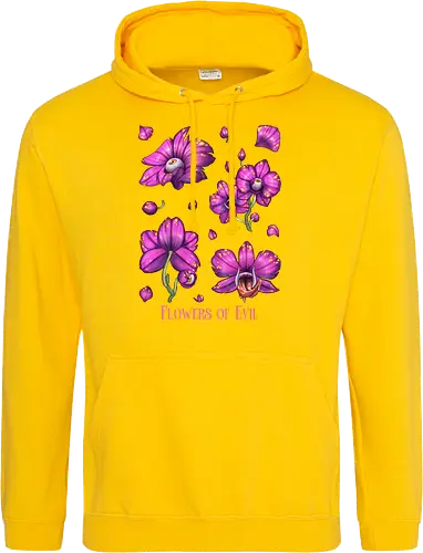 Flowers of evil - purple orchid