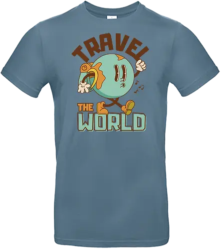 Travel The World - Wanderlust, rth - Standard T-Shirt