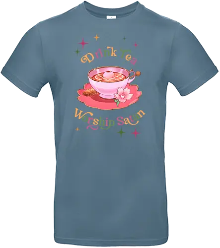 Drink T - Worship Satan #2 - tee, satan, pentagram, eyeball, drink t - Standard T-Shirt