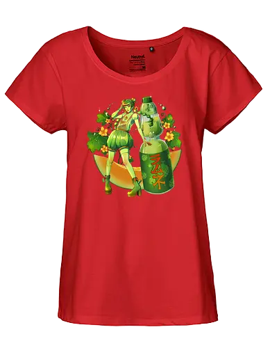 Melon Ramune Soda - melon, Soda, limo, melone, Ramune - Fairtrade Girl Shirt