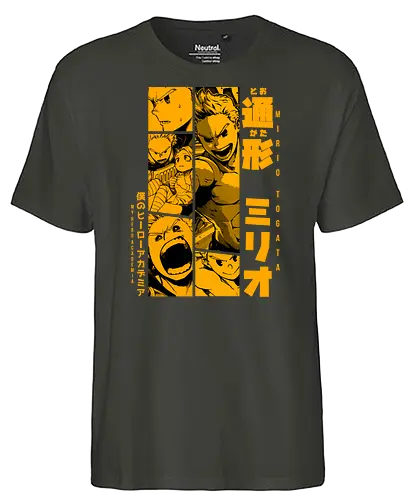 The Original Succesor S02 - hero, academia, vermillion, anime, manga - Fairtrade T-Shirt