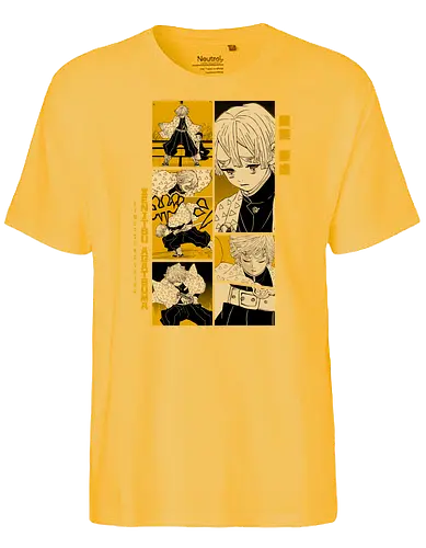 The Lightning Slayer S02 - demon, slayer, electro, anime, manga - Fairtrade T-Shirt