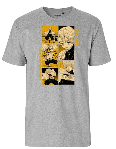 The Lightning Slayer S02 - demon, slayer, electro, anime, manga - Fairtrade T-Shirt
