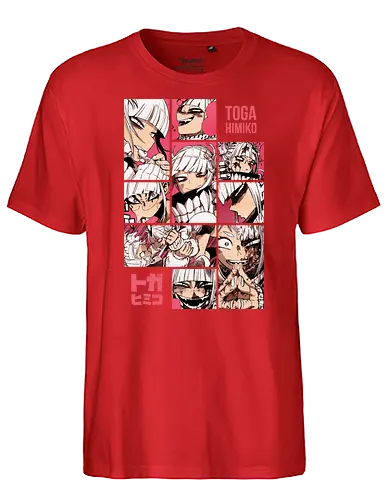 Cute Psycho - academia, anime, manga, toga - Fairtrade T-Shirt