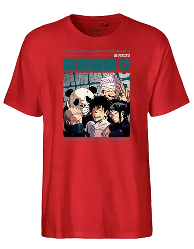Tokyo Class 0 - jujutsu, anime, manga, sorcerer - Fairtrade T-Shirt