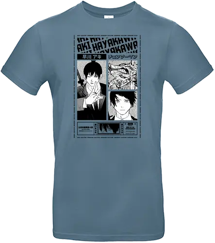 Special Division Wolf Agent -W- - chainsaw, anime, manga, demon, aki - Standard T-Shirt