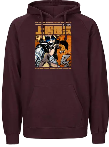 The Stun Gun Hero - academia, hero, anime, manga, denki - Fairtrade Hoodie