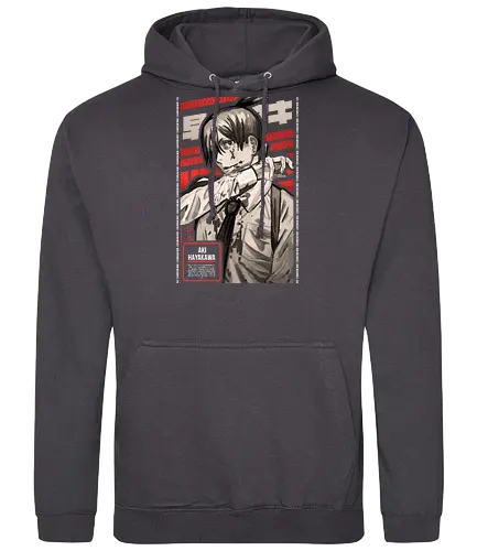 Devil Hunter |BW| - chainsaw, devil, anime, manga - Standard Hoodie