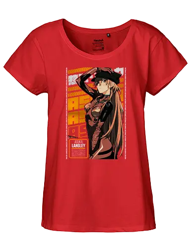 The Second Child - evangelion, mecha, EVA, anime - Fairtrade Girl Shirt