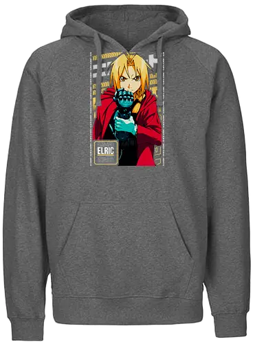 Ed, The Alchemist - alchemist, anime, manga - Fairtrade Hoodie