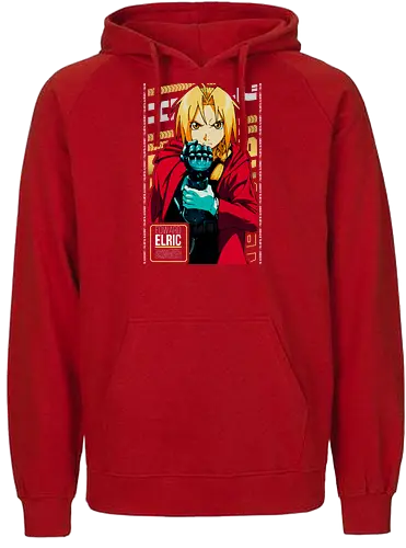 Ed, The Alchemist - alchemist, anime, manga - Fairtrade Hoodie