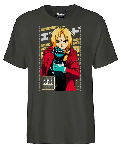 Ed, The Alchemist - alchemist, anime, manga - Fairtrade T-Shirt