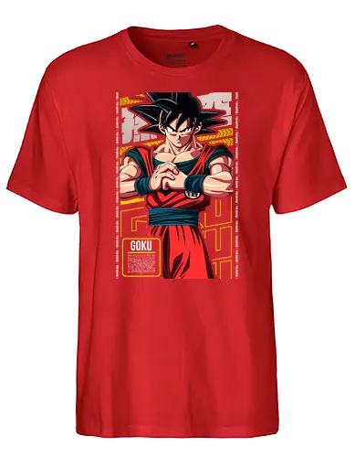 Earth's Greatest Defender - dragon, ball, goku, saiyajin, anime, manga - Fairtrade T-Shirt