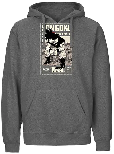 The Peace after the Battle - dragon, ball, goku, anime, manga - Fairtrade Hoodie