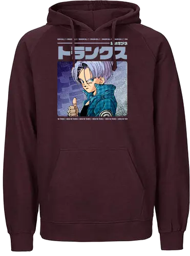 THE TIME TRAVELER - anime, manga, dragon, ball - Fairtrade Hoodie