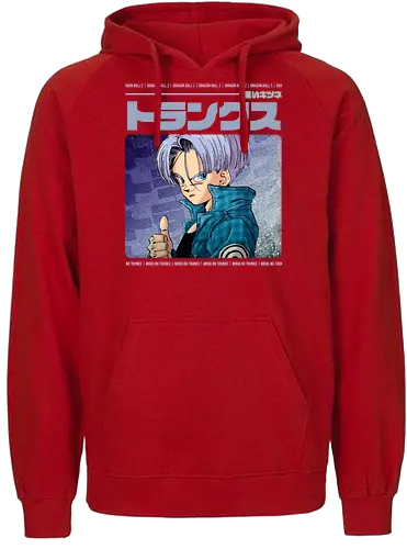 THE TIME TRAVELER - anime, manga, dragon, ball - Fairtrade Hoodie
