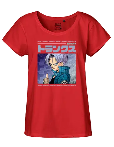 THE TIME TRAVELER - anime, manga, dragon, ball - Fairtrade Girl Shirt