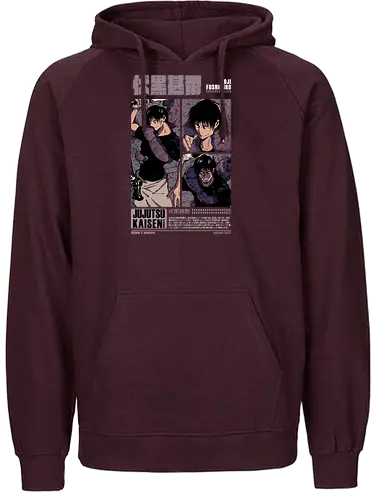 THE SORCERER KILLER - anime, manga, jujutsu, toji - Fairtrade Hoodie