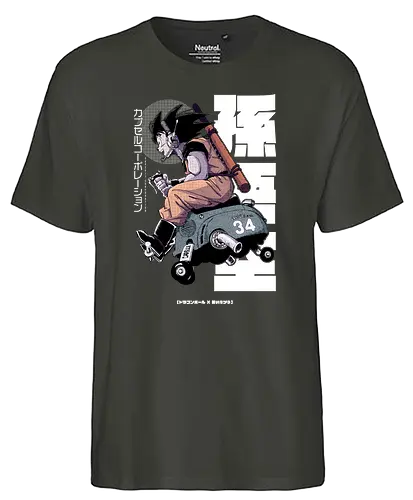 CAPSULE TECHNOLOGY - dragon, anime, manga, Capsule - Fairtrade T-Shirt