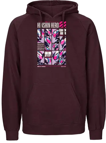 HENSHIN HERO - KR - hero, insect, Kaijin, kaiju - Fairtrade Hoodie