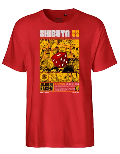 SHIBUYA - jujutsu, shibuya, anime, manga - Fairtrade T-Shirt