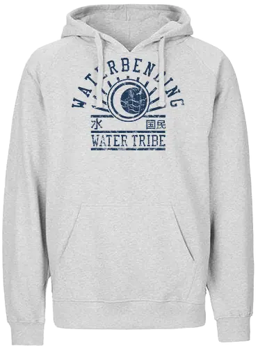 Water Tribe - avatar, korra, aang, elemente, elements, water - Fairtrade Hoodie