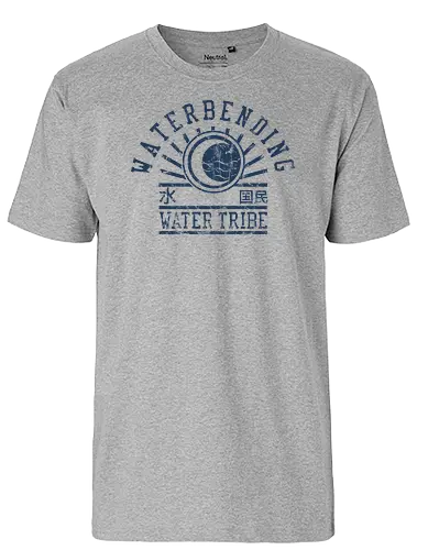 Water Tribe - avatar, korra, aang, elemente, elements, water - Fairtrade T-Shirt