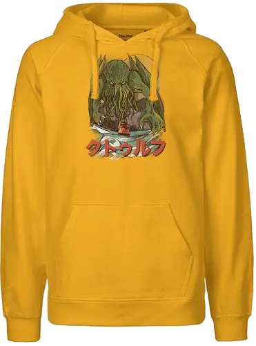 Fear Cthulhu - call of cthulhu, cthulhu, lovecraft - Fairtrade Hoodie