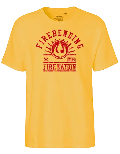 Fire Nation - avatar, aang, korra, elemente, elements - Fairtrade T-Shirt