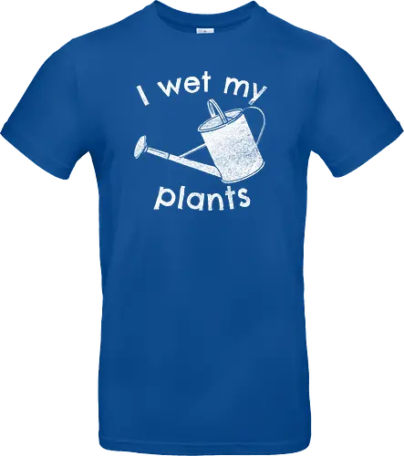I wet my plants