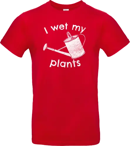 I wet my plants